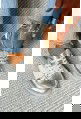 Metaliczne elastyczne sneakersy Norey