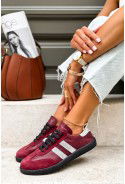 Bordowe trampki Astro