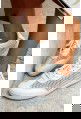 Białe siateczkowe trampki barefoot Jasira