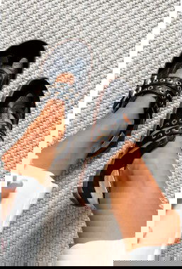 Czarne sneakersy barefoot Vioné